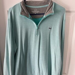 Vineyard Vines Men's Light Blue Sweater